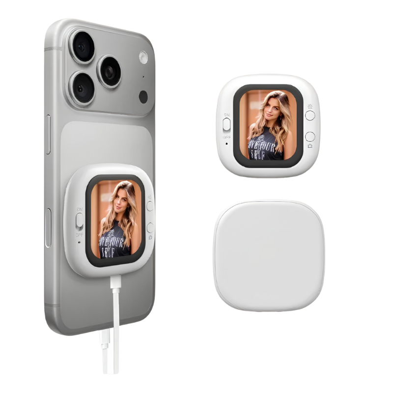 LumaView® Magnetic Selfie Monitor — See Yourself with Your Rear Camera